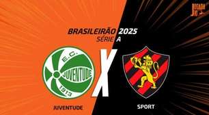 Juventude x Sport, AO VIVO, com a Voz do Esporte, às 18h30