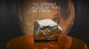 Maior meteorito de Marte será leiloado nos EUA