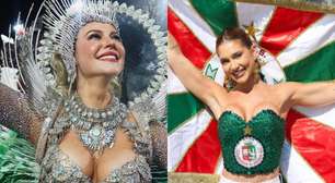 Paolla Oliveira vai passar a coroa de Rainha de Bateria para Virginia? Atriz confessa