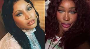 "Peraí, a SZA acha que é mais bem-sucedida que eu?", dispara Nicki Minaj, que continua briga