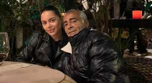 Seguem apaixonados! Romário tem jantar romântico com namorada de 22 anos