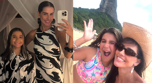 Sem papas na língua! Deborah Secco ensina a filha a não aceitar homem que não valoriza