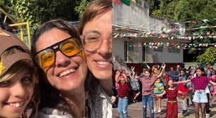 Ex-atriz Carol Machado choca ao surgir com ex-mulher e filhas: 'Família'