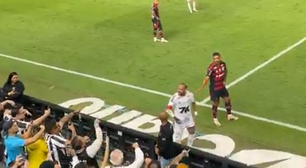 Neymar discute com torcedor do Santos e pede respeito a Danilo