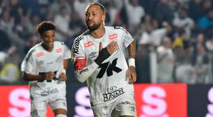 Veja o gol marcado por Neymar que deu a vitória ao Santos sobre o Flamengo pelo Brasileirão