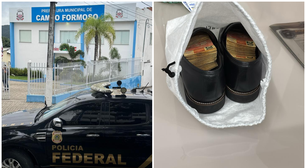 PF encontra dinheiro dentro de sapato de vereador em operação contra desvios em emendas parlamentares