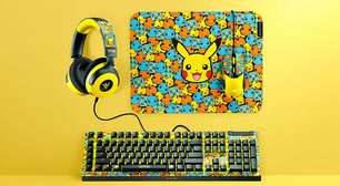 Coleção Razer com temática de Pokémon chega em novembro no Brasil