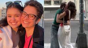 É o amor! Filha de Sandra Annenberg assume namorada com beijão no meio da rua: 'Sonho'