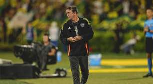 Cuca ressalta comportamento do Atlético com dez para buscar a vitória na Sul-Americana