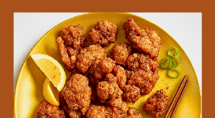 Frango crocante japonês, o karaage: impossível comer 1 só