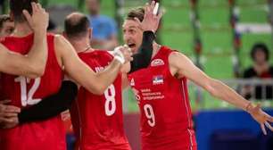 Sérvia supera a Ucrânia e sai da lanterna da VNL