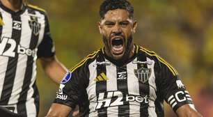Atlético-MG encontra dificuldades mas conta com gol de pênalti de Hulk para vencer duelo com um jogador a menos fora de casa na Sul-Americana