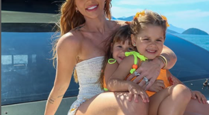 Veja fotos da viagem de Virginia com os filhos