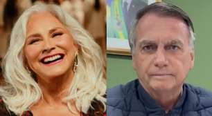 Fafá de Belém debocha de tornozeleira de Jair Bolsonaro durante show