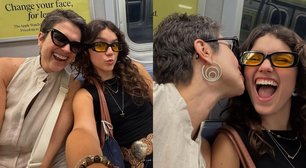 Filha de Sandra Annenberg ganha declaração da mãe após viralizar em vídeo com namorada: 'Ela me ensina'