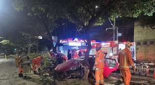 Homem morre em grave acidente de carro em Belo Horizonte