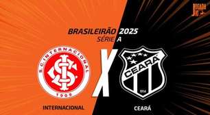 Internacional x Ceará, ao VIVO, com a Voz do Esporte, às 9h30