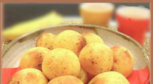 Pão de queijo na airfryer: 3 ingredientes, fácil e sem ovo