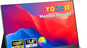 Monitor Portátil Yodoit com 10% de Desconto: mais produtividade e qualidade de imagem em qualquer lugar