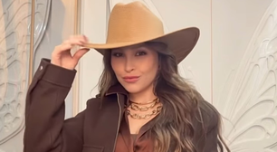 Carla Diaz veste country em Festa Julina: 'look improvisado'