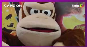 Veja o evento de lançamento de Donkey Kong Bananza em SP