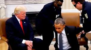 Trump posta vídeo falso que mostra Obama sendo preso na Casa Branca