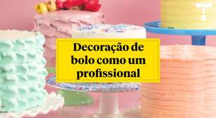 DECORE SEUS BOLOS COMO UM PROFISSIONAL