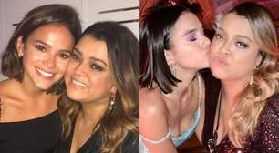 Discreta, Marquezine exibe registros íntimos com Preta Gil: 'Que vida extraordinária'