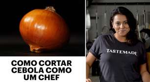 A THERE VAI ENSINAR A CORTAR CEBOLA | Receitas Comentadas da Tastemade Brasil