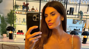 Isabella Fiorentino prova elegância do branco em 3 looks nos EUA