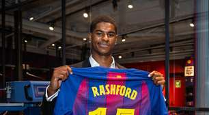 Barcelona anuncia contratação de Rashford por empréstimo por um ano