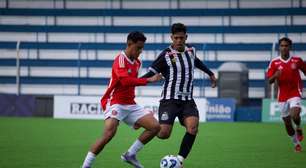 Inter perde para o Santos e está rebaixado no Brasileirão Sub-20