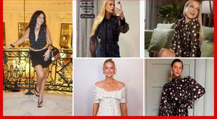 Retrô e estiloso: poá vira hit nos looks de Maisa, Marina e +