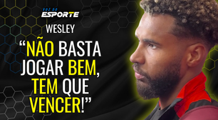 Atacante Wesley do Inter diz "o importante é vencer"