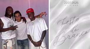 Filho de Ivete Sangalo marca presença em aniversário de Vini Jr