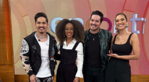 Kaique e Felipe encantam público ao vivo no programa 'Encontro com Patrícia Poeta'