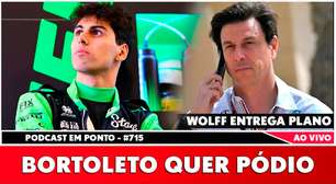 F1: Bortoleto quer pódio e Wolff entrega plano sobre dupla para 2026; ouça no podcast Em Ponto #715
