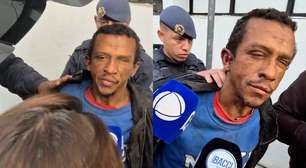 Suspeito de homicídio cospe no rosto de repórteres ao ser preso em São Paulo