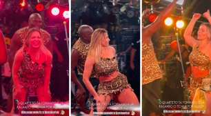 Sheila Mello e Jacaré se reencontram em retorno do É o Tchan em Fortaleza