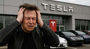 Tesla tem queda histórica e fortuna de Elon Musk