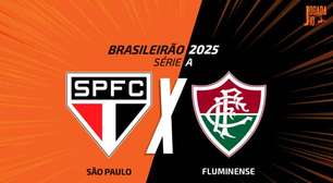 São Paulo x Fluminense: onde assistir, escalações e arbitragem