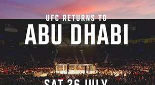 UFC retorna a Abu Dhabi com ex-campeões nas lutas principais e estreia de Marcus Buchecha