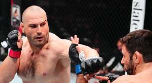 Lenda do jiu-jitsu, Marcus Buchecha esbarra em defesa de quedas de rival e perde estreia no UFC Abu Dhabi