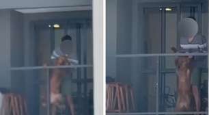Homem é preso por maus-tratos após ser flagrado batendo em cachorro na sacada de apartamento no PR