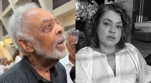 Gilberto Gil expõe luto em missa de sétimo dia de Preta Gil: 'Houve muito sofrimento'