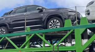 Novo Fiat Toro 2026 é flagrado sem camuflagem a caminho das lojas