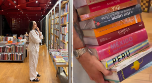 Rafa Kalimann e Nattanzinho compram livros 'decorativos' para casa nova: "R$ 10 mil de livros"