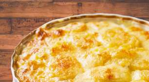 Gratinado de batata-doce cremoso: impressiona sem esforço