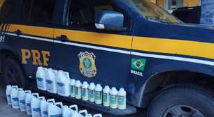 PRF apreende mais de 80 litros de agrotóxicos escondidos em caixas de bebidas no RS