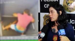 Mulher espancada por namorado não saiu de elevador por receio de ser agredida, diz delegada